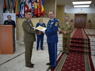 Directorul Statului Major al Apărării a participat la festivitatea de absolvire a Programului „Securitate și bună guvernare Foto: