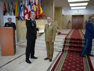 Directorul Statului Major al Apărării a participat la festivitatea de absolvire a Programului „Securitate și bună guvernare Foto: