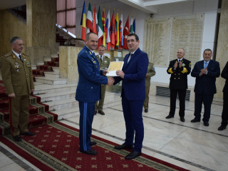 Directorul Statului Major al Apărării a participat la festivitatea de absolvire a Programului „Securitate și bună guvernare Foto:
