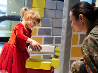 Crăciunul în marea familie a Armatei României Foto:Laurențiu Turoi