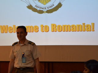 Col. Rilla a urat bun venit studenților Foto: