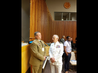 Participarea șefului Statului Major al Apărării la conferința șefilor apărării din țările membre ONU Foto:Adrian Florea