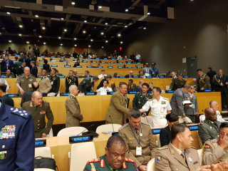 Participarea șefului Statului Major al Apărării la conferința șefilor apărării din țările membre ONU Foto:Adrian Florea