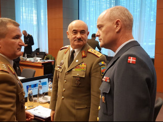 Participarea locțiitorului șefului Statului Major al Apărării la EUMC CHODs Foto:Vînturiș Irinel