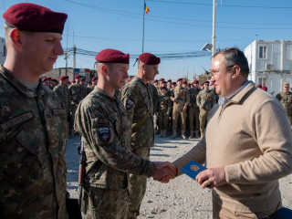 Vizita ministrului apărării naționale în Afganistan Foto:Laurențiu Turoi