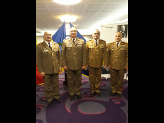 Participarea șefului Statului Major al Apărării la activitățile specifice prilejuite de preluarea Președinției Consiliului UE de către România Foto: