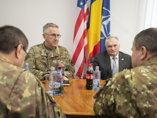 Conducerea MApN cu generalul John E. Hyten Foto:Laurențiu Turoi