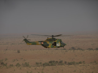 Vizită de lucru a comandantului CFI în Baza Camp Castor din Mali Foto:Bogdan Aaron PantilimonBogdan Aaron Pantilimon