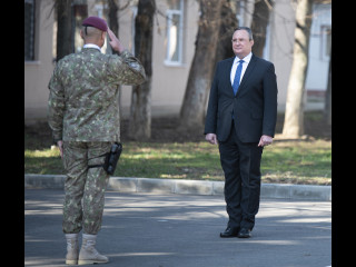 Ceremonie de repatriere din Afganistan a „Vulturilor Negri” Foto:Laurențiu Turoi