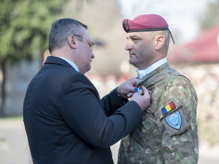 Ceremonie de repatriere din Afganistan a „Vulturilor Negri” Foto:Laurențiu Turoi