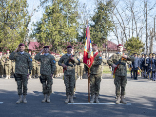Ceremonie de repatriere din Afganistan a „Vulturilor Negri” Foto:Laurențiu Turoi