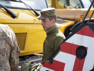 Ministerul Apărării Naționale instalează formațiunea medicală de nivel ROL 2 la Institutul „Ana Aslan” <br/> Foto: Laurențiu Turoi