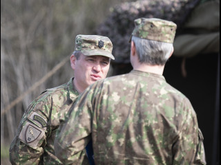 Ministerul Apărării Naționale instalează formațiunea medicală de nivel ROL 2 la Institutul „Ana Aslan” <br/> Foto: Laurențiu Turoi