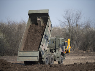 Ministerul Apărării Naționale instalează formațiunea medicală de nivel ROL 2 la Institutul „Ana Aslan” <br/> Foto: Laurențiu Turoi