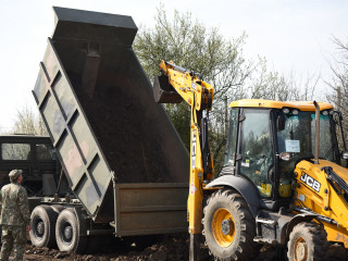 Ministerul Apărării Naționale instalează formațiunea medicală de nivel ROL 2 la Institutul „Ana Aslan” <br/> Foto: Laurențiu Turoi