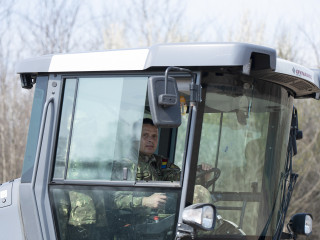 Ministerul Apărării Naționale instalează formațiunea medicală de nivel ROL 2 la Institutul „Ana Aslan” <br/> Foto: Laurențiu Turoi