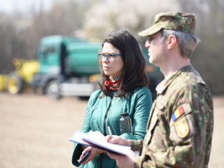 Ministerul Apărării Naționale instalează formațiunea medicală de nivel ROL 2 la Institutul „Ana Aslan” <br/> Foto: Laurențiu Turoi