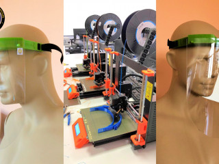 Viziere de protecție produse de Academia Tehnică Militară 