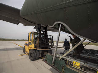 Misiuni de transport a unor echipamente medicale din Germania Foto:Laurențiu Turoi