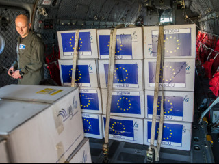 Misiune de transport aerian în Spania Foto:Laurențiu Turoi