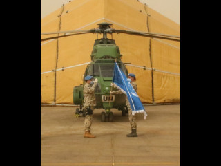 CARPATHIAN PUMAS - finalizarea predării-primirii responsabilităților în cadrul MINUSMA între cele două rotații Foto: