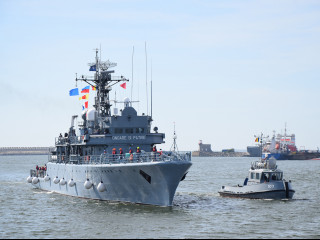 Puitorul de mine „Viceamiral Constantin Bălescu” s-a întors acasă Foto: