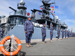 Puitorul de mine „Viceamiral Constantin Bălescu” s-a întors acasă Foto: