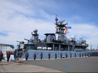 Puitorul de mine „Viceamiral Constantin Bălescu” s-a întors acasă Foto: