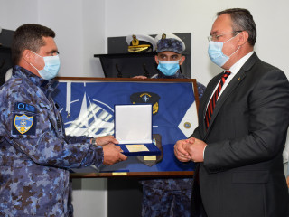 Puitorul de mine „Viceamiral Constantin Bălescu” s-a întors acasă Foto: