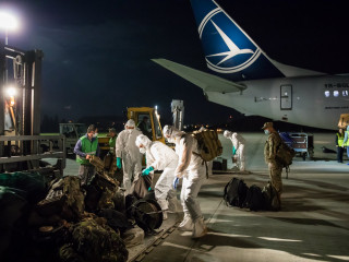 Prima rotație a Detașamentului „Carpathian Pumas” în cadrul misiunii ONU  <br/> Foto: 