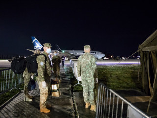 Prima rotație a Detașamentului „Carpathian Pumas” în cadrul misiunii ONU  <br/> Foto: 