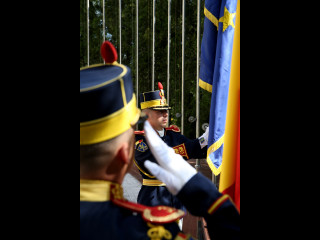 Aniversarea zilei de 9 Mai la sediul MApN Foto:Vali Ciobârcă