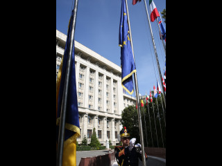 Aniversarea zilei de 9 Mai la sediul MApN Foto:Vali Ciobârcă