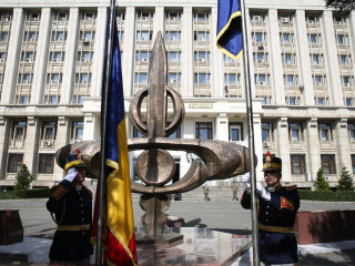 Aniversarea zilei de 9 Mai la sediul MApN Foto:Vali Ciobârcă