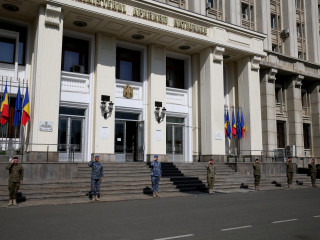 Aniversarea zilei de 9 Mai la sediul MApN Foto:Vali Ciobârcă