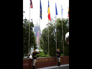 Aniversarea zilei de 9 Mai la sediul MApN Foto:Vali Ciobârcă