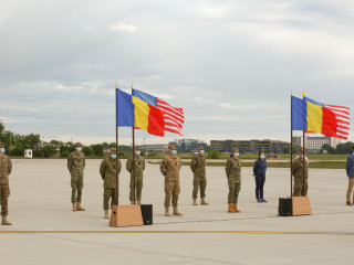 Misiune în SUA, executată de personal medical militar și specialiști CBRN din Armata României Foto:Laurențiu Turoi