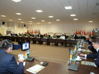 Vizita de lucru la Comandamentul multinațional de divizie de Sud-Est a comisiilor parlamentare pentru apărare, ordine publică și siguranță națională Foto:Vali Ciobârcă