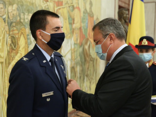 AACMilitari americani felicitați de conducerea MApN Foto: