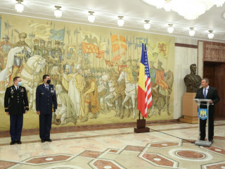 AAFMilitari americani felicitați de conducerea MApN Foto: