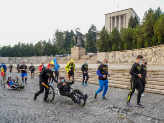 șeful Statului Major al Apărării, la startul „ștafetei Veteranilor” Foto: