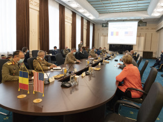 Vizita în România a șefului Forțelor Terestre American Foto:Turoi Laurențiu