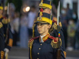 Ziua Eroilor – retragere cu torte și proiecție video mapping 3D Foto:Laurențiu Turoi