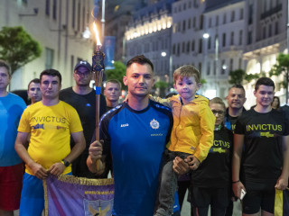 Ziua Eroilor – retragere cu torte și proiecție video mapping 3D Foto:Laurențiu Turoi