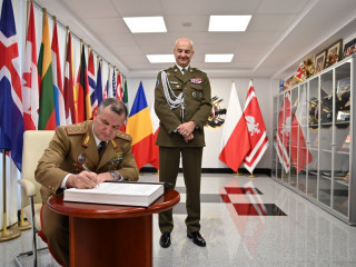 Vizita șefului Statului Major al Apărării în Republica Polonă Foto:Vizita șefului Statului Major al Apărării în Republica Polonă