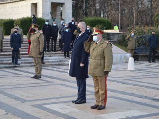 Ceremonie la Mormântul Ostașului Necunoscut Foto:Costel Pătrașcu