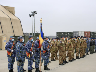 Certificarea detașamentului italian aflat în misiune în România Foto:Laurențiu Turoi