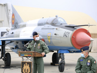 Certificarea detașamentului italian aflat în misiune în România Foto:Laurențiu Turoi 