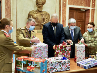 Crăciunul, în marea familie a Armatei României Foto:Laurențiu Turoi