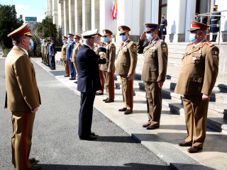 Întâlnirea șefilor Apărării din Regatul Spaniei și România Foto:Valentin Ciobârcă